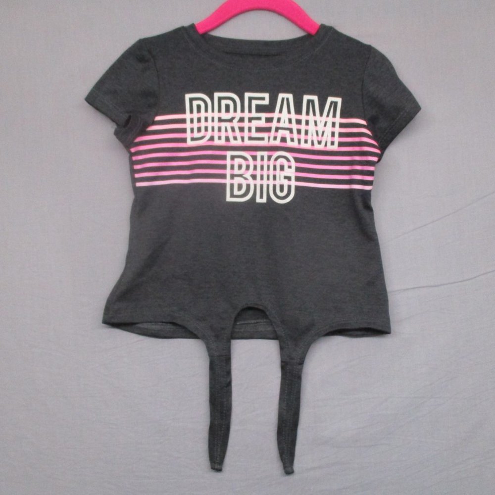 Reebok‎ T-Shirt Dream Big Gray Toddler Size | T2